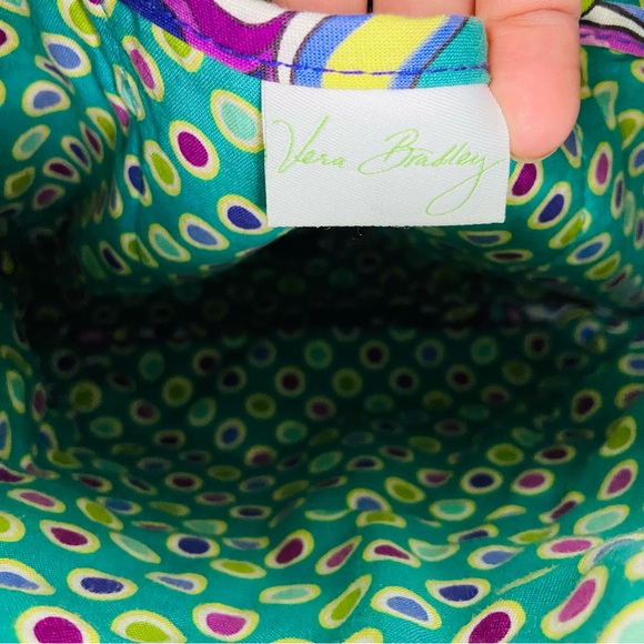Vera Bradley colorful paisley Hipster Crossbody vibrant Heather pattern - Picture 16 of 16